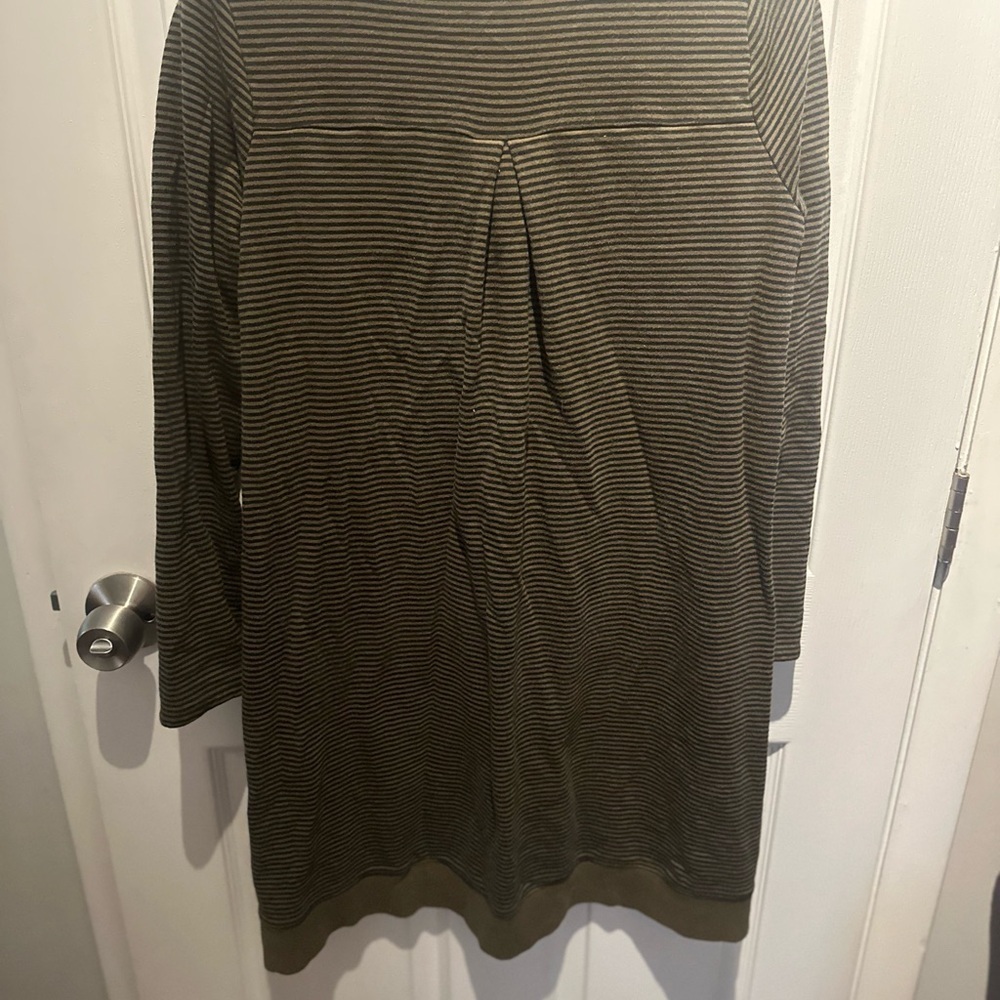 J Jill PureJill Green Long Sleeve Round Neck Sweater Dress Size Small Women’s - Picture 6 of 6